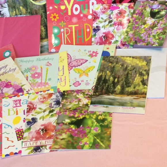 FINAL SALE PRICE Birthday Cards, Bags, Stickers & Pen - Picture 2 of 2